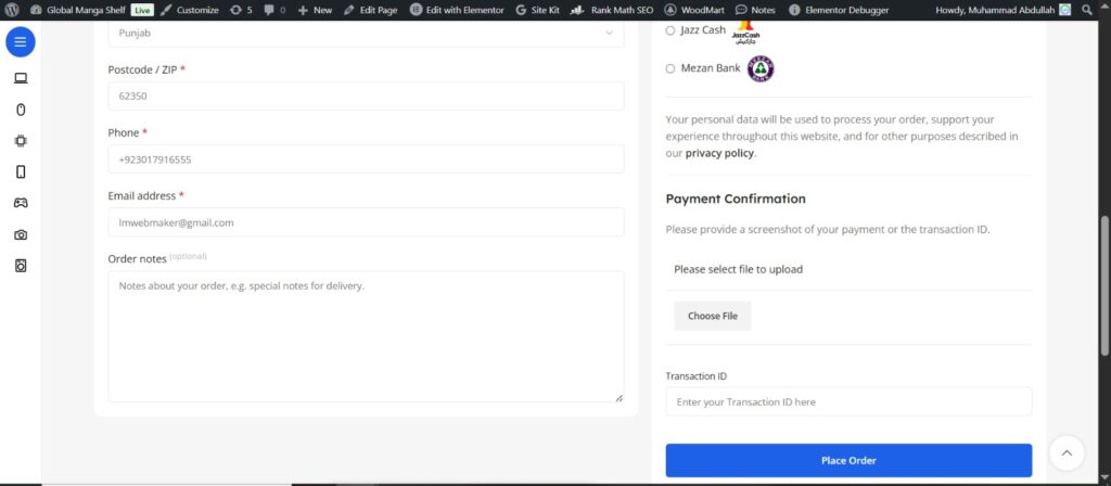 woocommerce custom gateway4